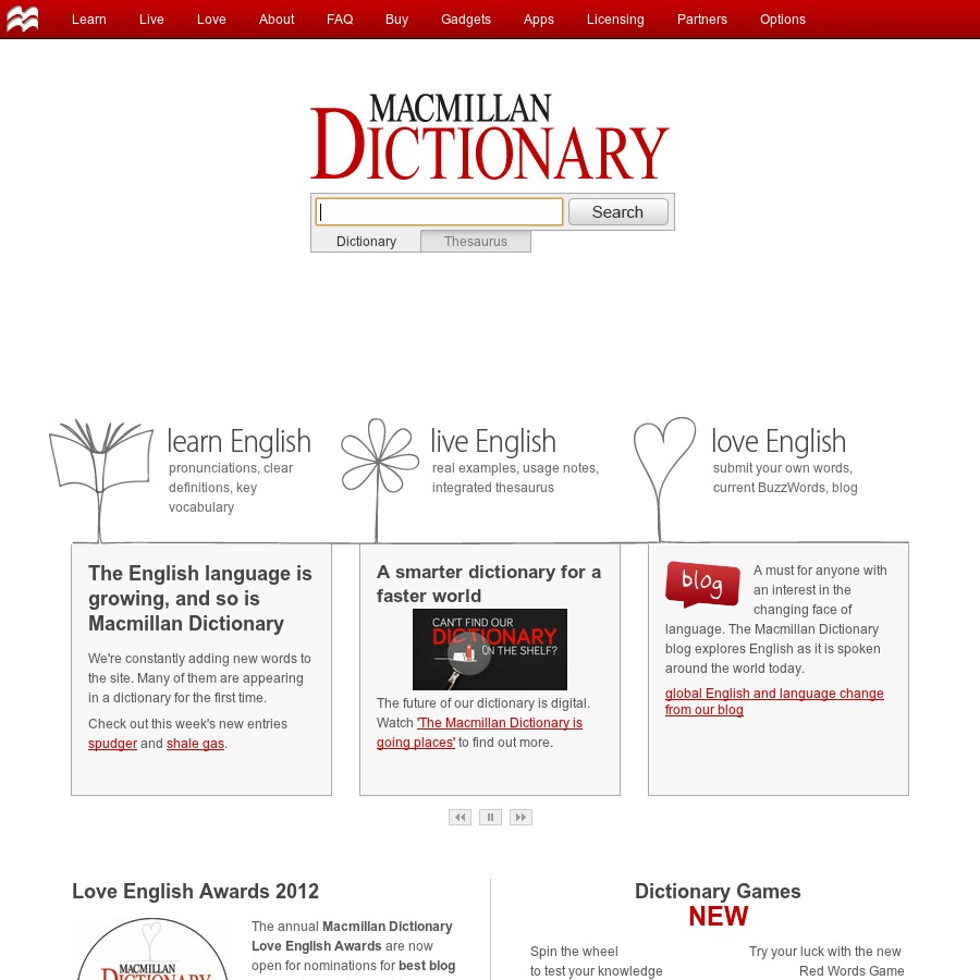 Macmillan Dictionary and Thesaurus Free English Dictionary Online — Are.na