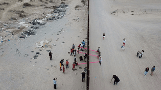 Border Wall Seesaw, 2019. Ronald Rael and Virginia San Fratello.