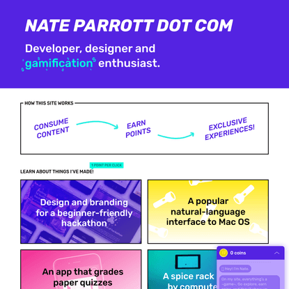Nate Parrott's Nice and Engaging Website