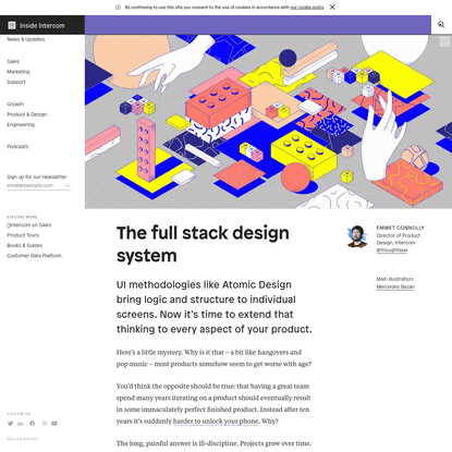 The full stack design system | Inside Intercom