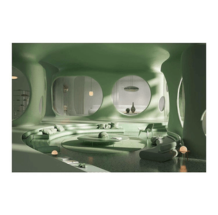Green Living Room
