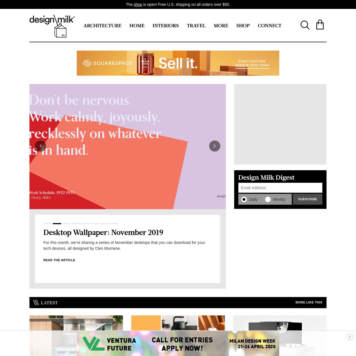 Design Milk Design Blog with Interior Design, Modern Furniture, & Art