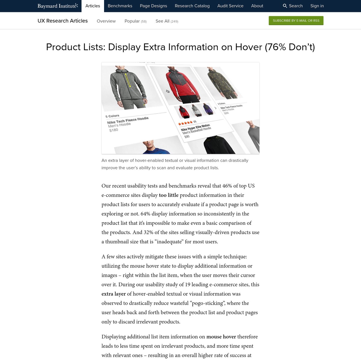 Product Lists Display Extra Information on Hover (76 Don't) — Are.na