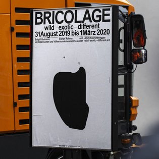 Poster-series for the Bricolage exhibtion at the Historical and Ethnological Museum St.Gallen @wild_exotic_different @histor...