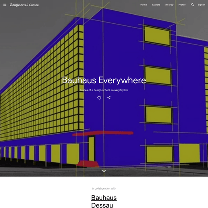 Bauhaus Everywhere - Google Arts &amp; Culture