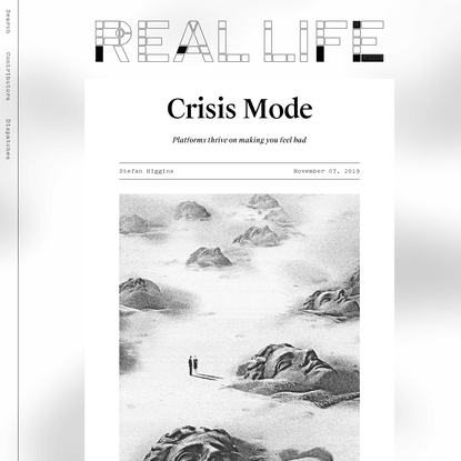 Crisis Mode - Real Life