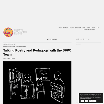 Talking Poetry and Pedagogy with the SFPC Team