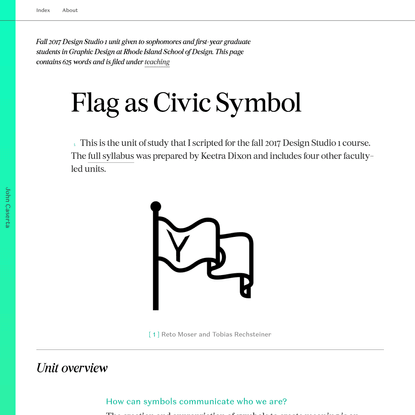 Flag as Civic Symbol