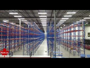 Canadian Rack Technologies Pallet Racking Project