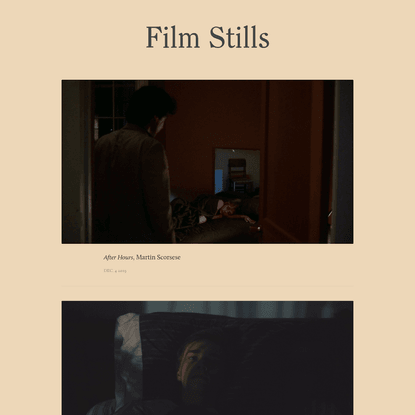 Film Stills