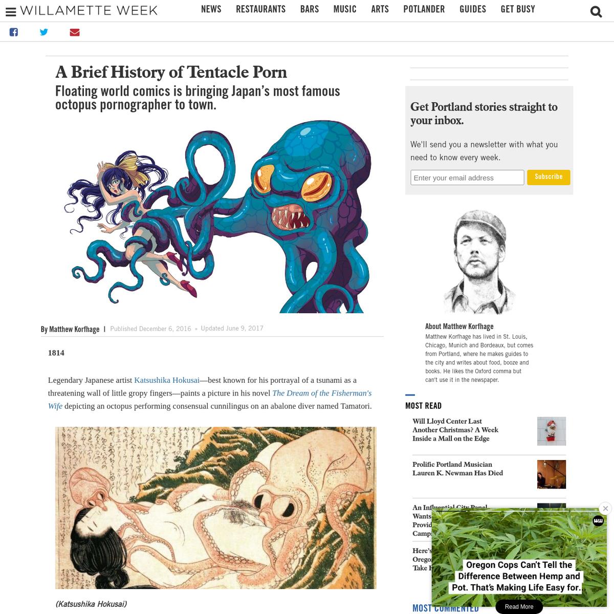 A Brief History of Tentacle Porn | Are.na