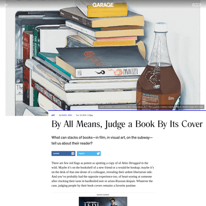 By All Means, Judge a Book By Its Cover