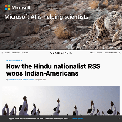 How the Hindu nationalist RSS woos Indian-Americans