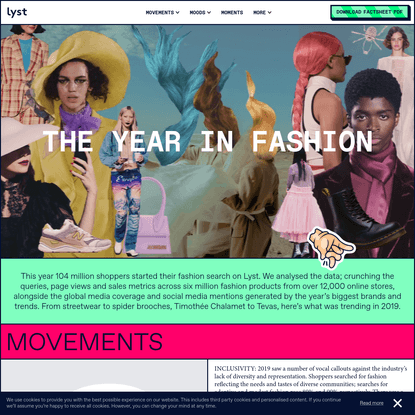 The Year in Fashion