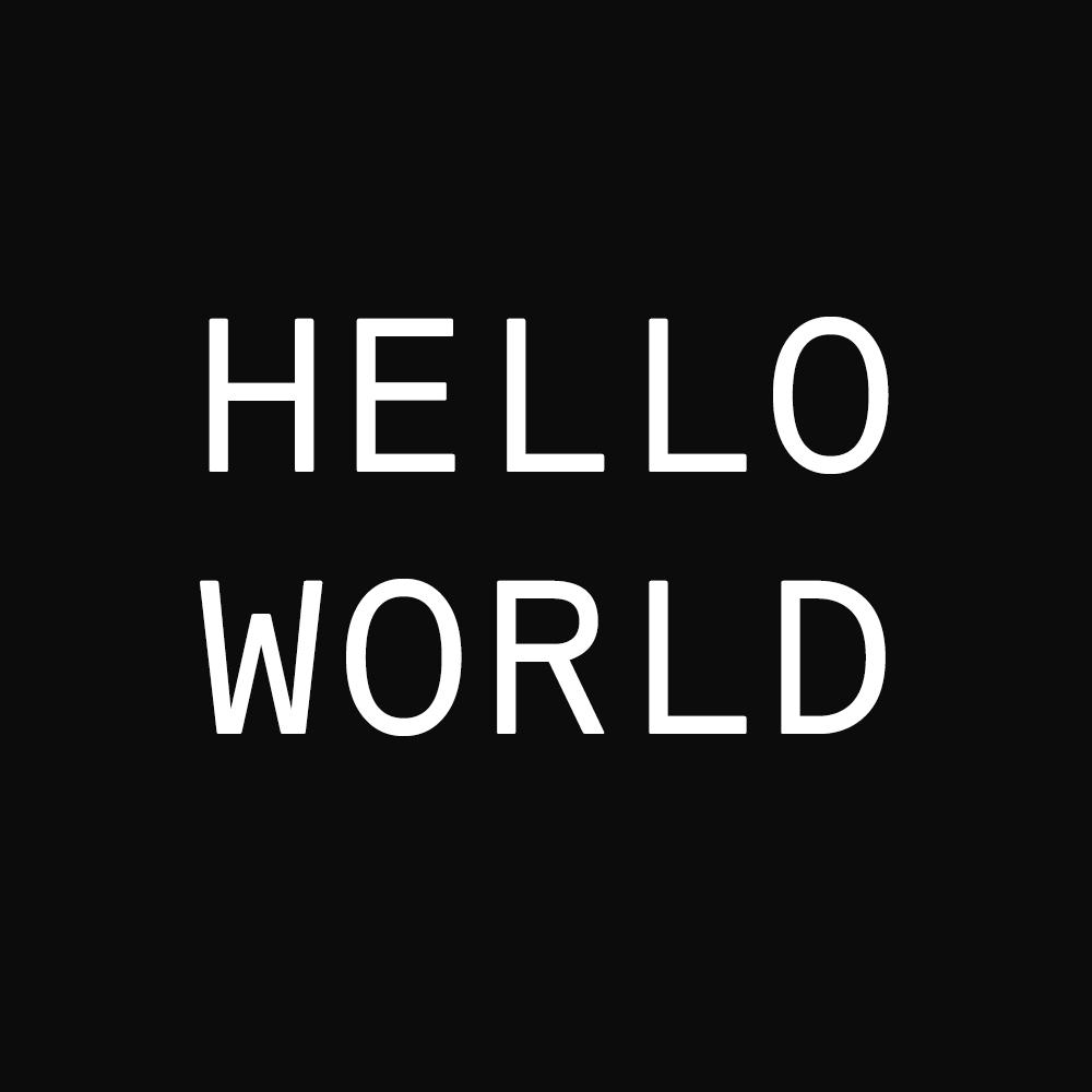 Hello, World!