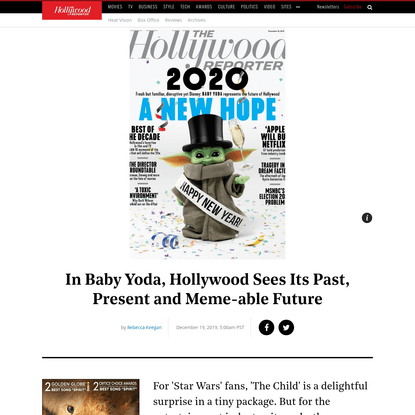 Baby Yoda Represents the Past, Present and Future of Hollywood | Hollywood Reporter