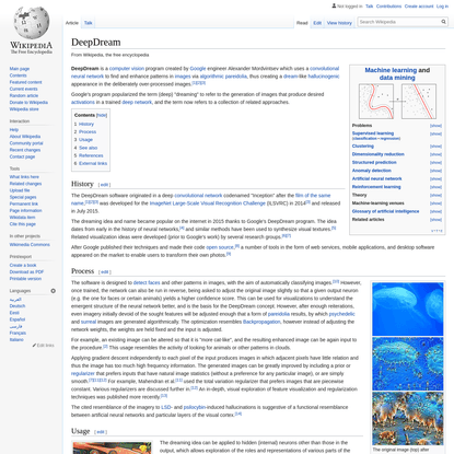 DeepDream - Wikipedia