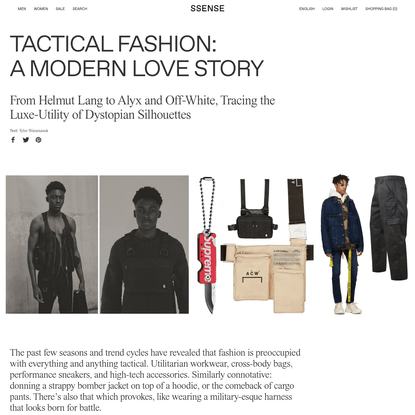Tactical Fashion: A Modern Love Story