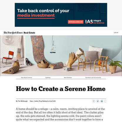 How to Create a Serene Home