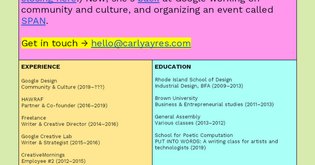 UPDATED [Carly Ayres] Website_as_a_resume DRAFT