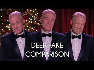 Deep Fake Comparison - Deeper metrics of Christmas by Jim Meskimen