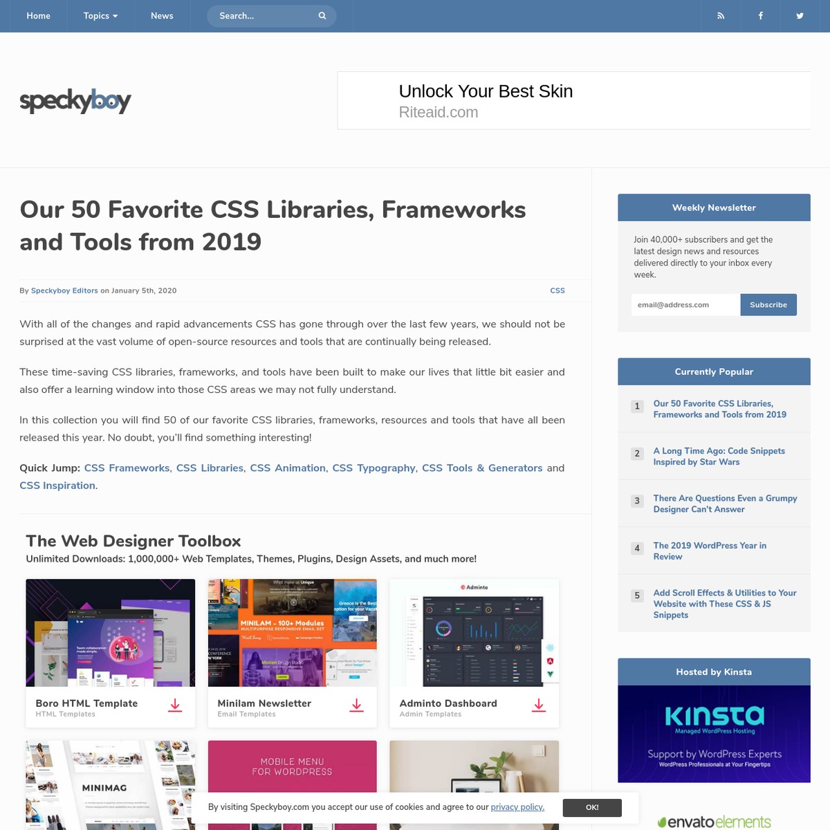 Our 50 Favorite CSS Libraries, Frameworks and Tools from 2019 — Are.na