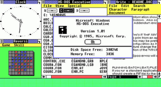 Windows 1.0 Interface
