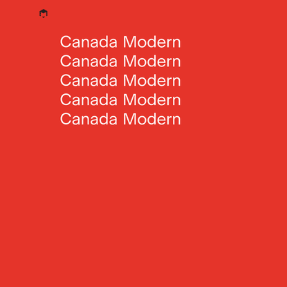 Montreal Olympics - Canada Modern