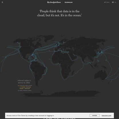 How the Internet Travels Across Oceans