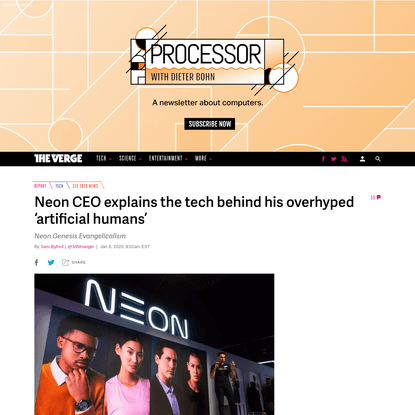 Neon CEO explains the tech behind his overhyped 'artificial humans'
