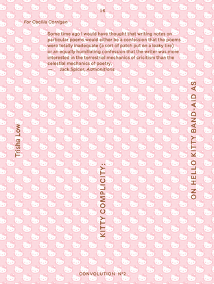 Trisha Low – Kitty Complicity: On Hello Kitty Band Aid As Cosmological Fetish