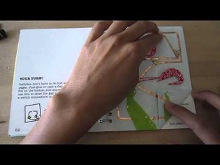 Sketchbook Sample: Circuits + origami