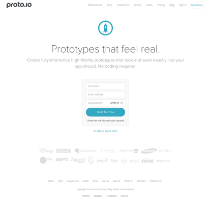 Proto.io - Prototypes that feel real