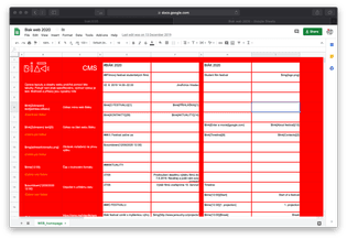 Administrace webu festivalu BIÁK 2020