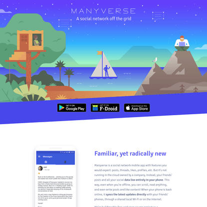 Manyverse - a social network off the grid