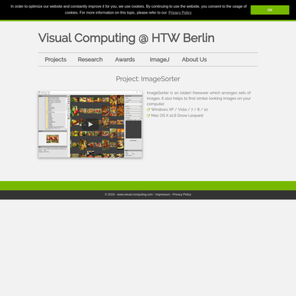 Visual Computing Group at the HTW Berlin