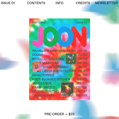 JOON Magazine