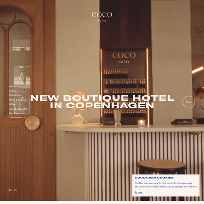 Coco Hotel - A new and unique boutique hotel in the heart of Copenhagen