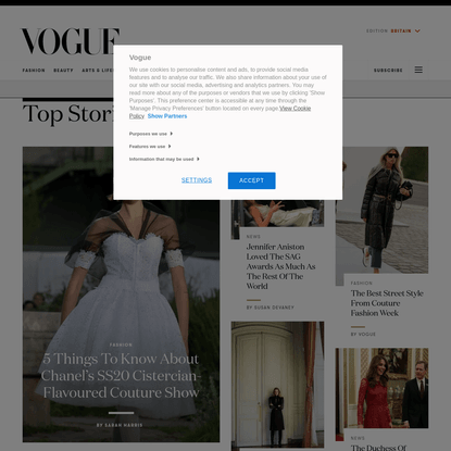 British Vogue - Fashion, Trends, Latest News, Catwalk Photos &amp; Designers