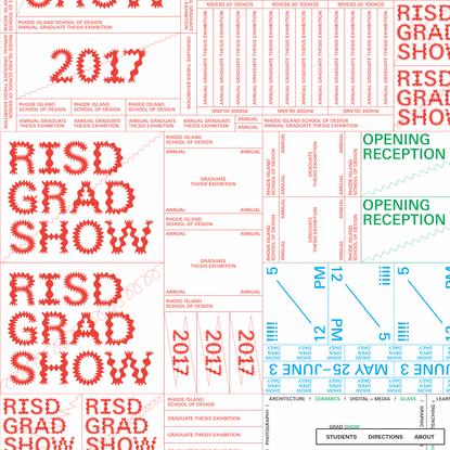 RISD Grad Show 2017