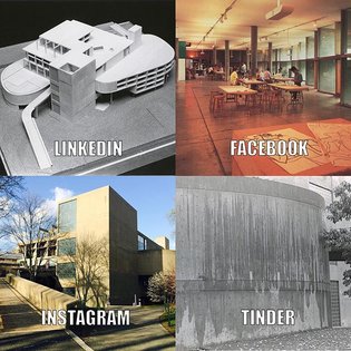 Ok, if we must... a Le Corbusier for every platform. #dollypartonchallenge #ccva #lecorbusier