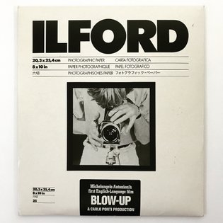 What brilliance this is. Japanese release for Blow Up. 1994. Comes in an Ilford packet. Two books, a poster and a handbill. ...