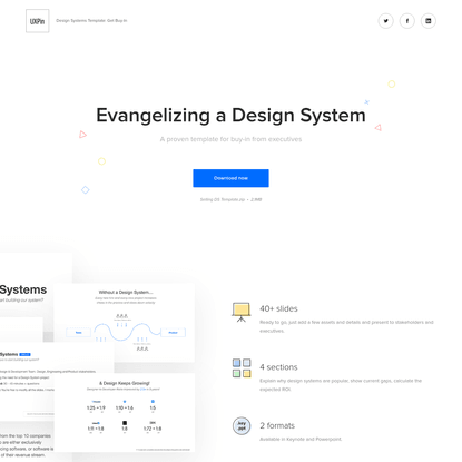 Design systems template: get buy-in