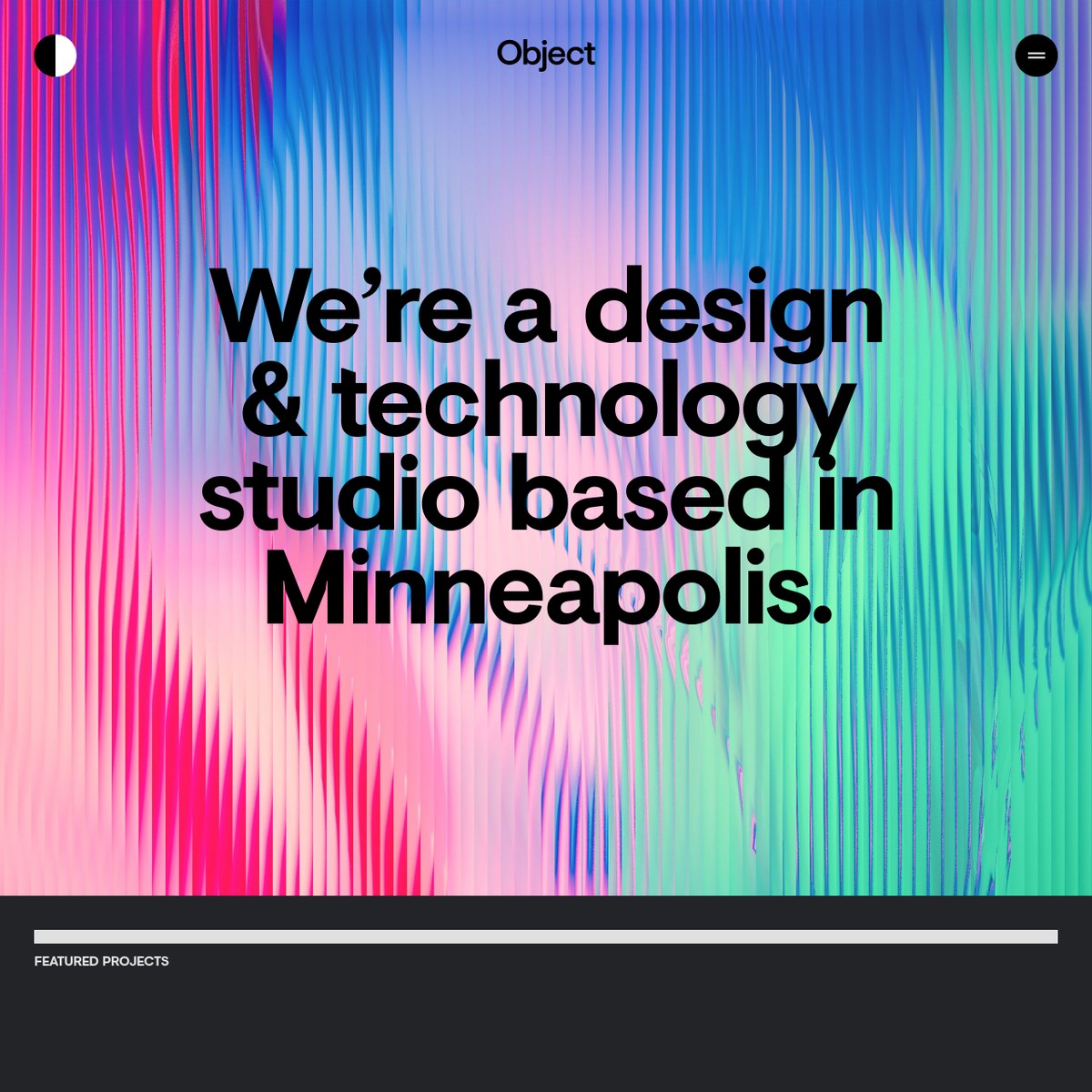 Object Is A Design Technology Studio Based In Minneapolis Are na