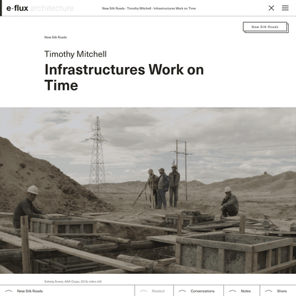 Infrastructures Work on Time