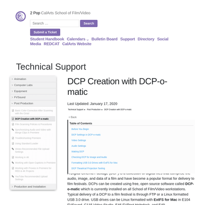 DCP Creation with DCP-o-matic - 2 Pop