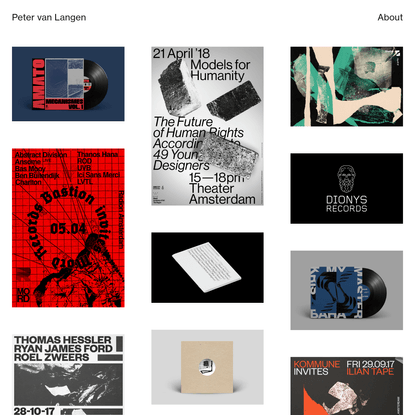 Peter van Langen Graphic Design