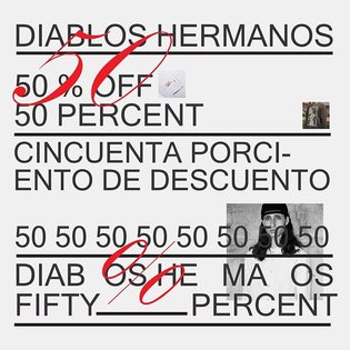From now on all of our Diablos Hermanos collection will be 50% off 💴