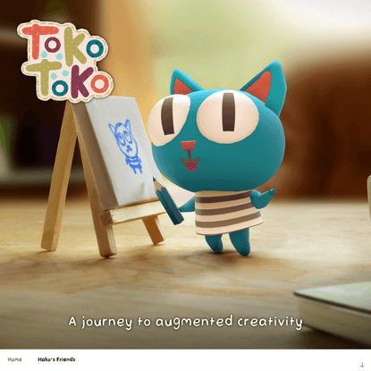Tokotoko - AR Mobile Game - A journey to augmented creativity