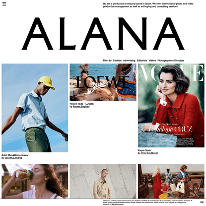Alana - We are a boutique production company based in Spain.